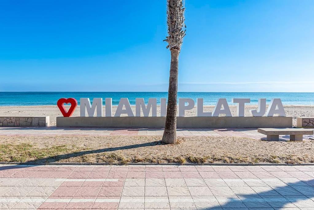 2 Min From The Sea Pool, Comfort And Free Wifi Miami Platja  Exterior foto